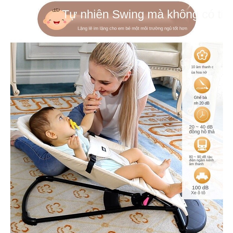 Coax baby tạo tác ghế bập bênh cho bé ghế tựa thoải mái
