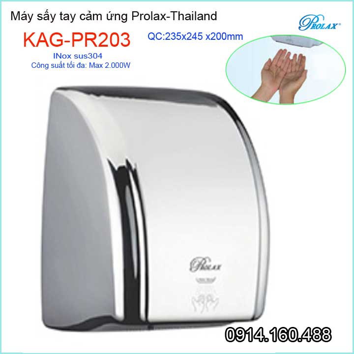MÁY SÂY TAY CẢM ỨNG PROLAX KAG-PR203