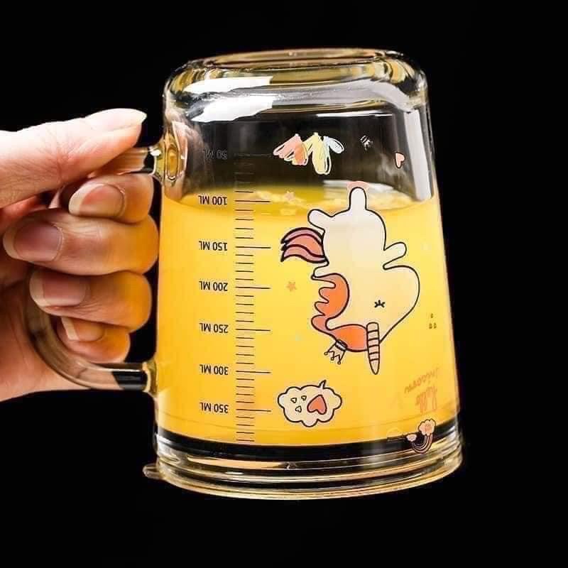Cốc Thuỷ tinh Chia vạch dày giặn