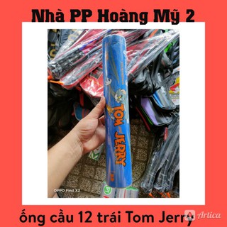 Ống cầu lông Tom - Jerry loại 12 trái