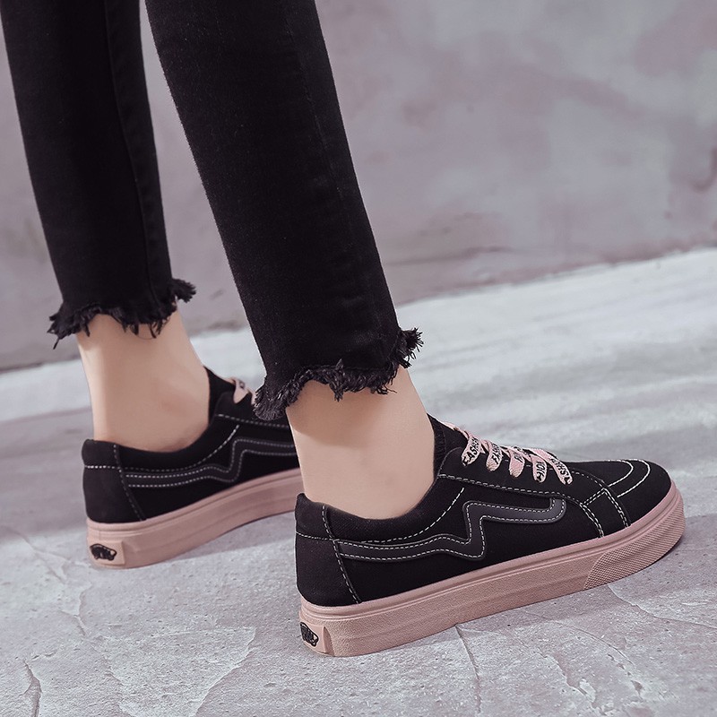 [INS HOT] Giày lười chất liệu canvas kiểu dáng đơn giản hợp thời trang dành cho nữ （1901） | BigBuy360 - bigbuy360.vn