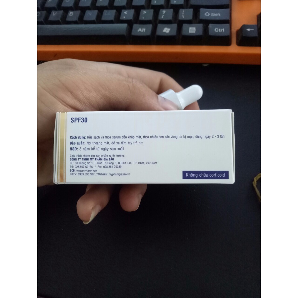 serum essencedành cho da mụn-thâm-sẹo 10ml