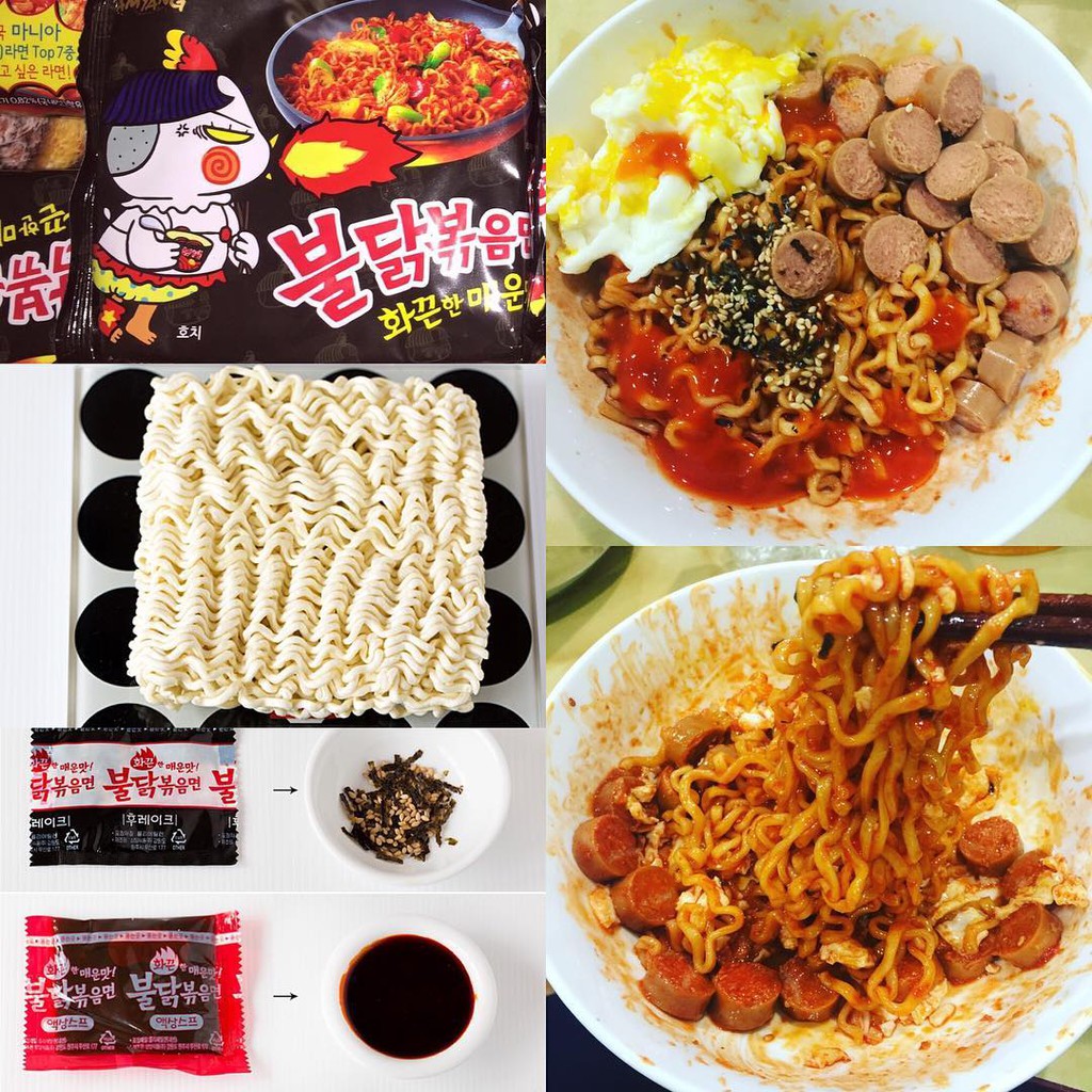 [10 Vị] Mì Cay Samyang Hàn Quốc