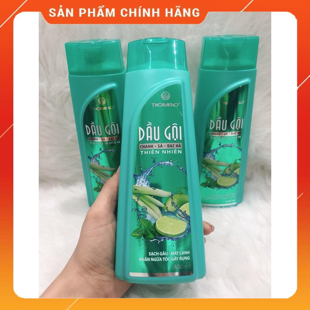 DẦU GỘI CHANH - SẢ - BẠC HÀ