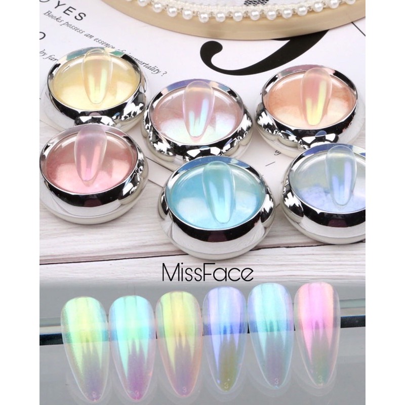 Set tráng gương ngọc trai 6 hũ