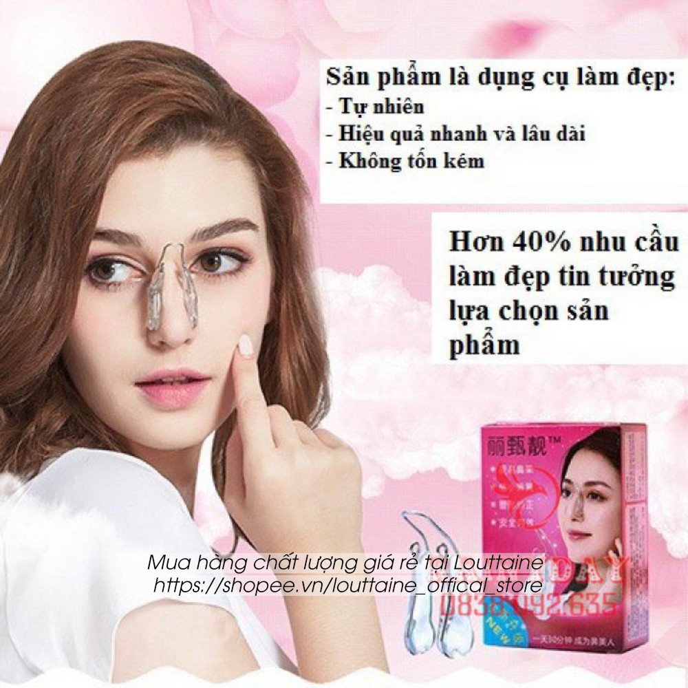Kẹp nâng mũi cao silicon dụng cụ định hình noise up