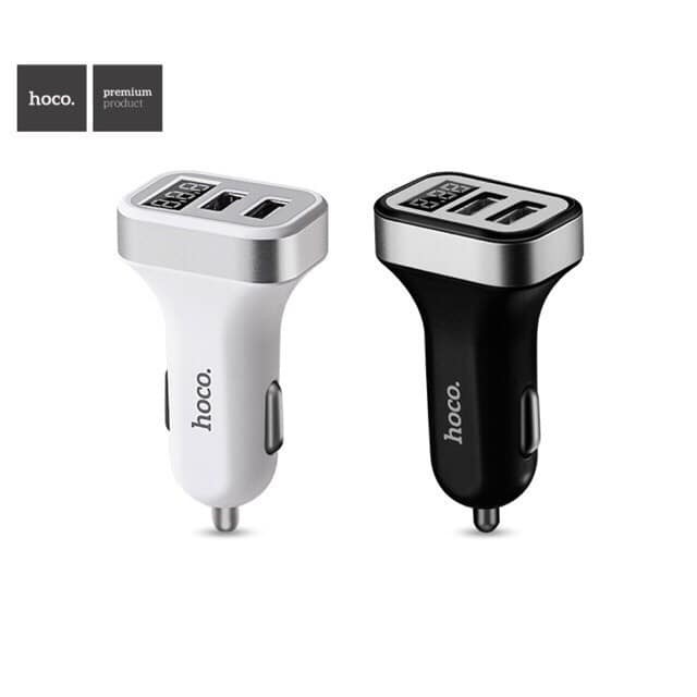 TẨU SẠC TRÊN Ô TÔ HOCO Z3