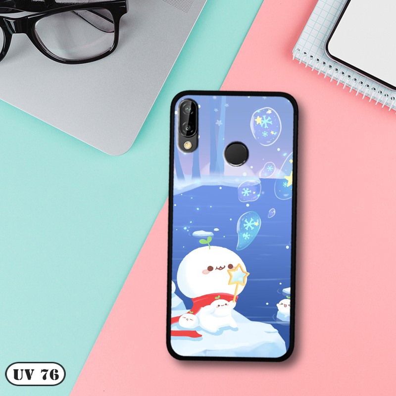 Ốp lưng Huawei NOVA 3e/P20 Lite - lưng nhám viền dẻo  ngộ nghinh