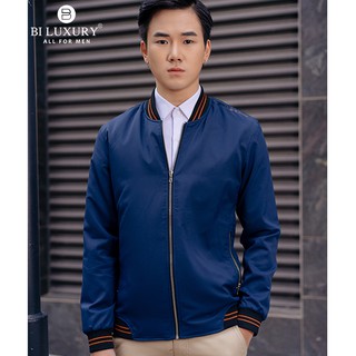 Áo khoác gió thời trang Biman by Biluxury 4AG2T009 kiểu dáng bomber trẻ trung hai lớp giữ ấm chống nước đẳng cấp
