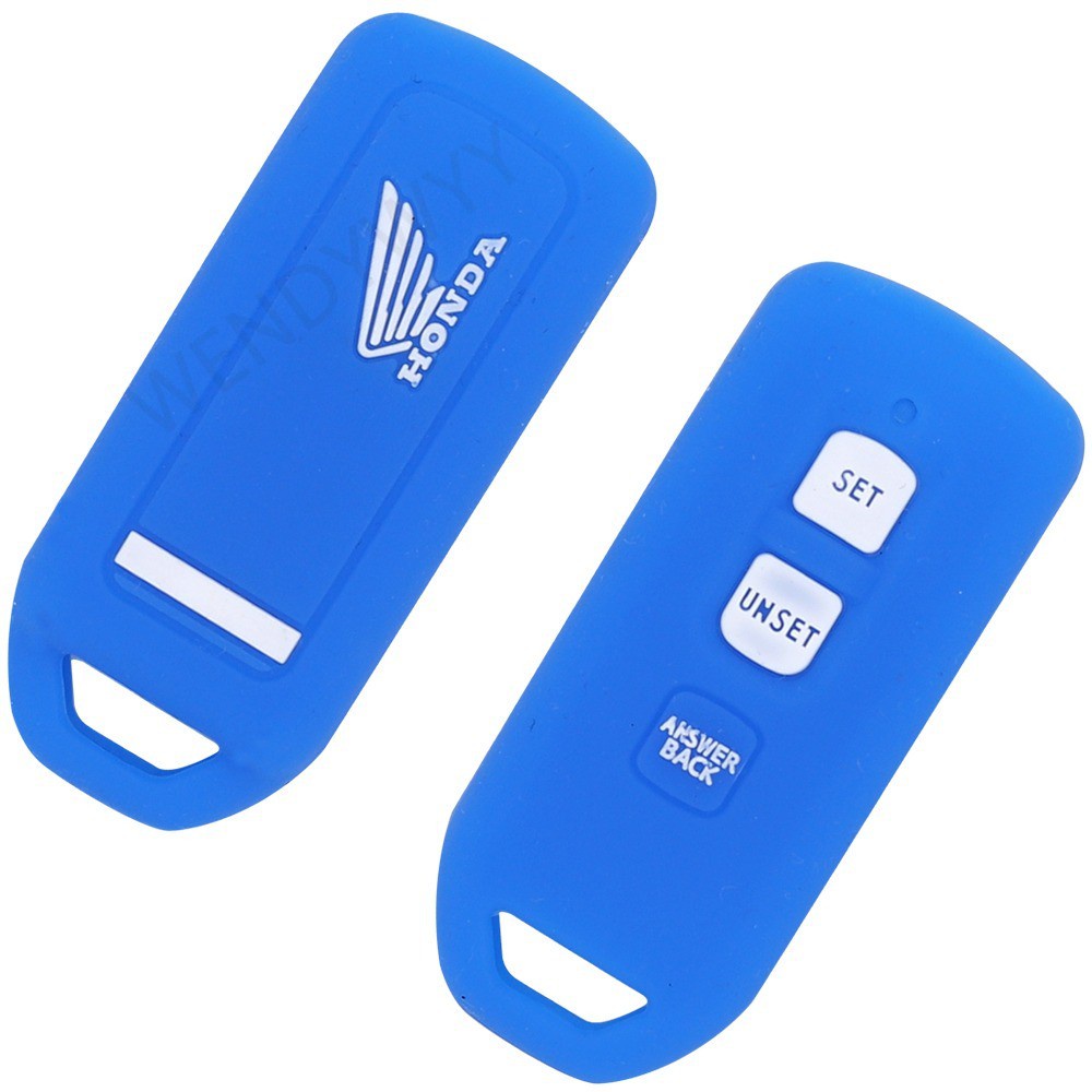 Vỏ chìa khóa silicon cho khóa 3 nút điều khiển từ xa xe máy Honda Scoopy Vario Pcx Monkey 125