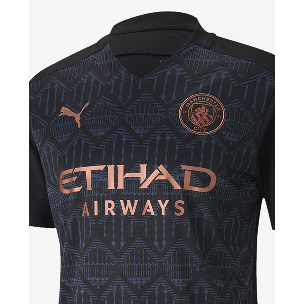 PUMA - Áo thun thể thao nam Manchester City FC 757065-02