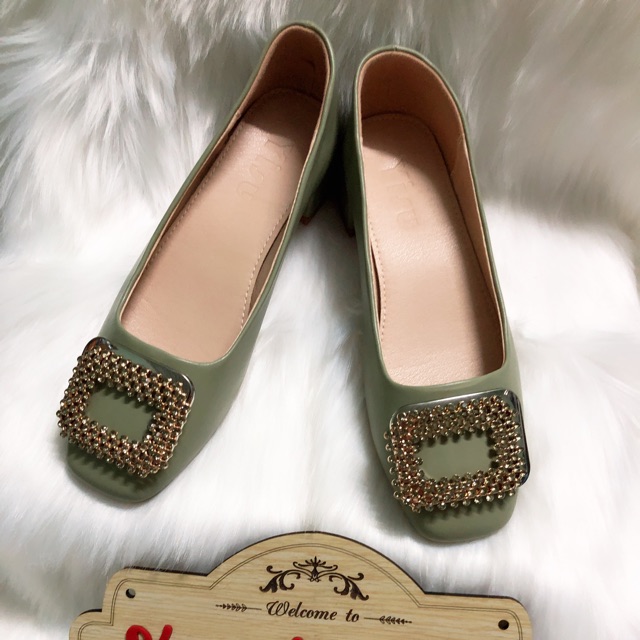 giày bup bế gót 3cm