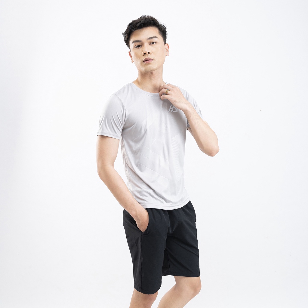 Bộ quần áo nam tay ngắn mùa hè DINO SPORTS quần áo mùa hè dáng thể thao chất thun lạnh hoạt động thoải mái