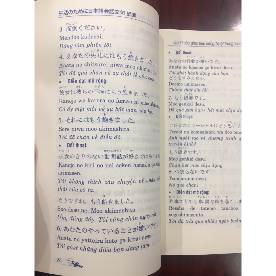 Sách - Combo 5500 Câu Giao Tiếp Tiếng Nhật Trong Sinh Hoạt Hàng Ngày Và Đàm Thoại Tiếng Nhật Nameraka Nihongo Kaiwa