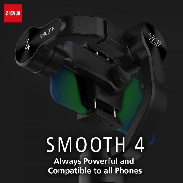 Gimbal Zhiyun Smooth 4 Gậy chống rung cho điện thoại - Hàng Chính Hãng Bảo Hành 12 Tháng - Mới nguyên Seal 100%