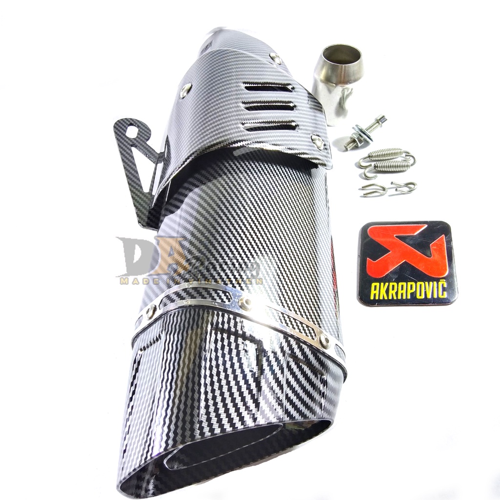Pô AK R1 - Pô akrapovic Full Carbon nhập khẩu hàng Xịn Tem Khắc Laser