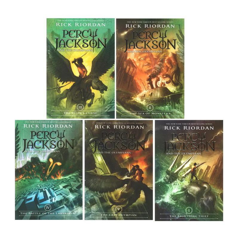 Bộ nhập - Percy Jackson and the Olympians (Bộ 5 cuốn)