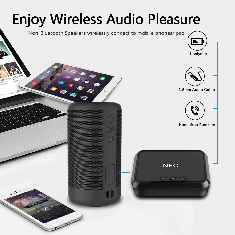 Thiết Bị Nhận Bluetooth , NFC Cho Loa Và Amply BL-B10 - Thiết bị thu phát bluetooth B10