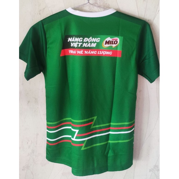 Áo phông thể thao quà tặng Milo