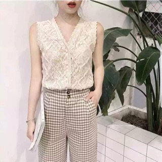 Set Áo ren nổi + quần đũi