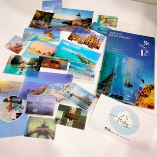 Túi 40 sticker phong cảnh đẹp