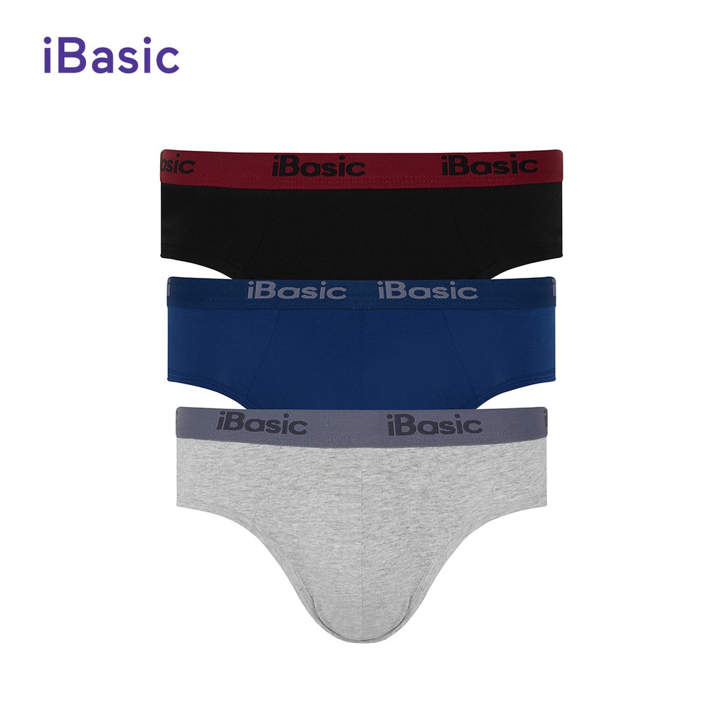 Combo 3 quần lót nam Brief iBasic PANM077 - Hàng mới về