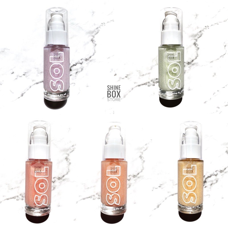 ✨Xịt nhũ bắt sáng SOL SHIMMERING DRY OIL✨ | BigBuy360 - bigbuy360.vn