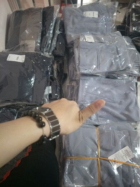 Quần tây nam ghi sáng , quần ống côn , dáng hàn chuẩn vải co giãn nhẹ - AT32 | BigBuy360 - bigbuy360.vn