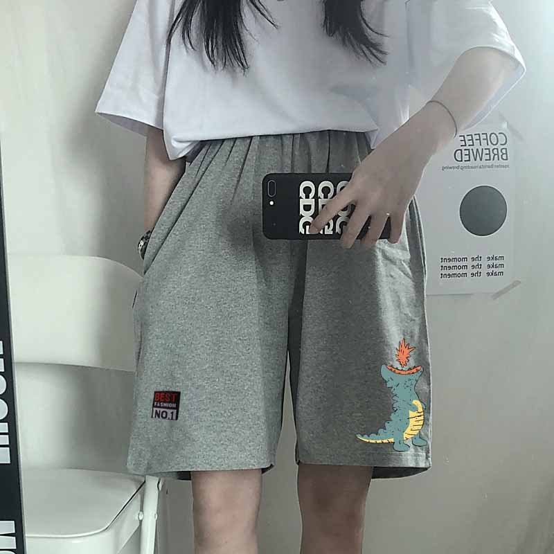 GIÁ RẺ  Quần short nỉ logo cá xấu cao cấp, đùi thể thao dây rút thời trang nam nữ unisex co dãn thoải mái