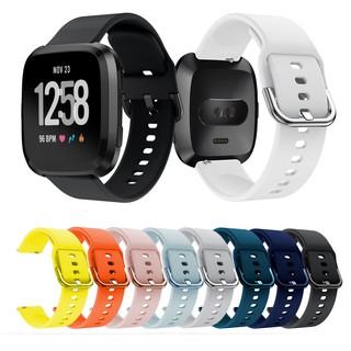 For Fitbit Versa 2 / Fitbit Versa Silicone Watch Band Replacement Wrist Strap Watch Bracelet Accessory