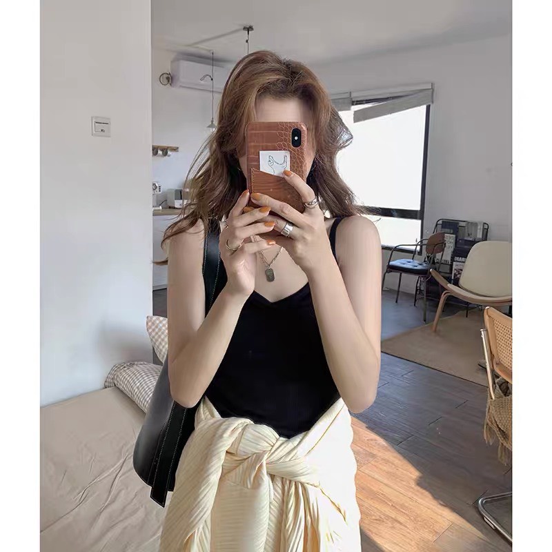 Áo 2 dây MIA 1992 cao cấp - Áo hai dây nữ bản to chất liệu cotton mềm mịn co giãn tốt siêu xinh hot summer 2023