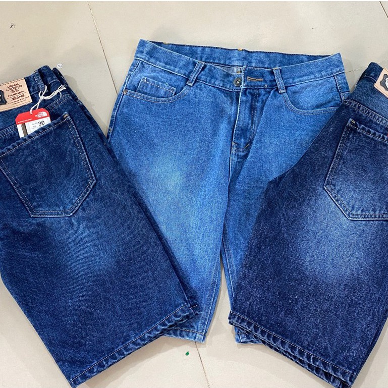 Quần Short Jeans Nam Form Chuẩn - Quần Jean Ngố Nam Cao Cấp