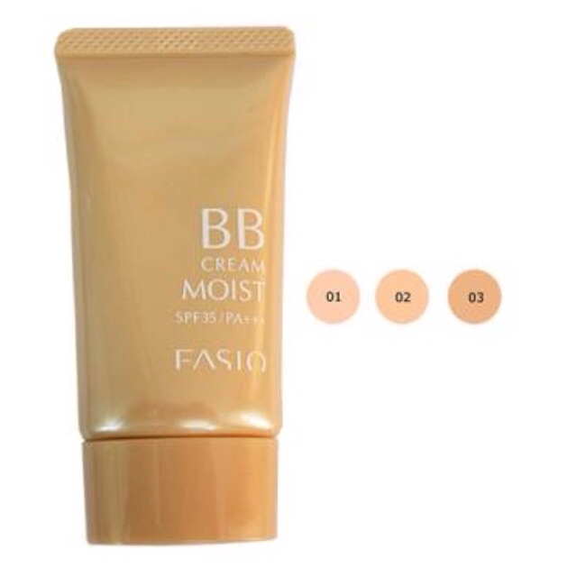 BB CREAM MOIST FASIO KOSE tặng Set 2 bông phấn tiện dụng trị giá 40k