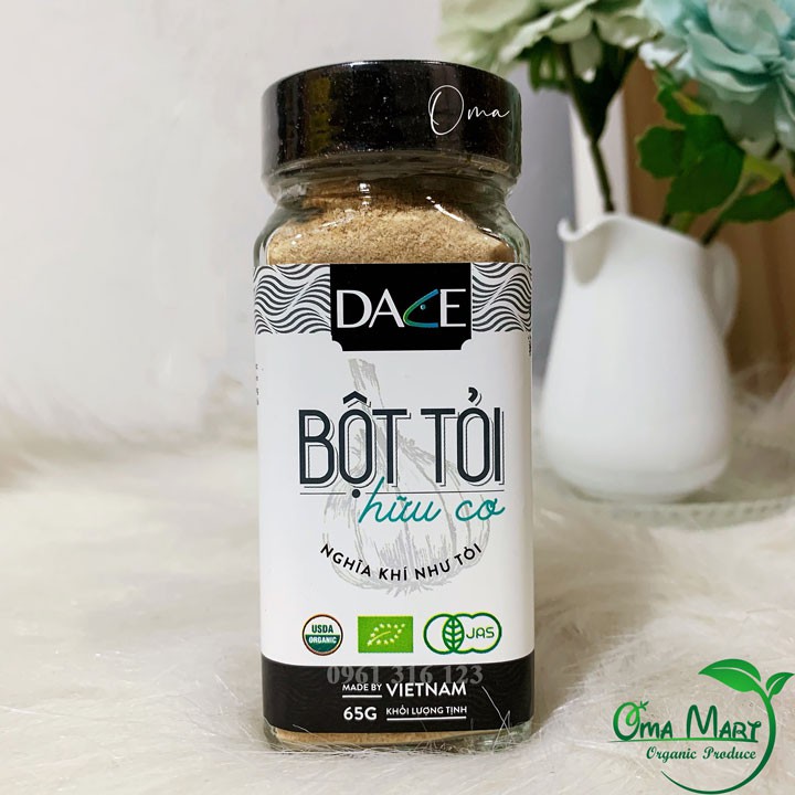 Bột tỏi hữu cơ Dace 65g