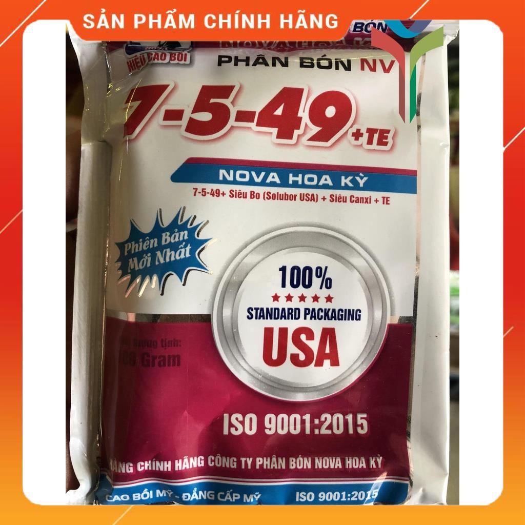 Phân bón Siêu Kali Bo Kích Thích Ra Hoa Đồng Loạt,Tăng Đậu Quả, Chống Rụng Trái gói 100gr