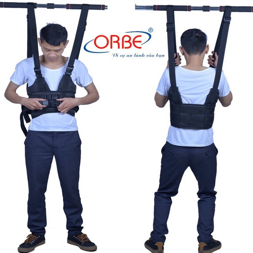 Đai Kéo Giãn Cột Sống ORBE Treo Xà Đơn Tại Nhà - Điều Trị Thoát Vị, Thoái Hóa Đau Cột Sống Lưng 200g