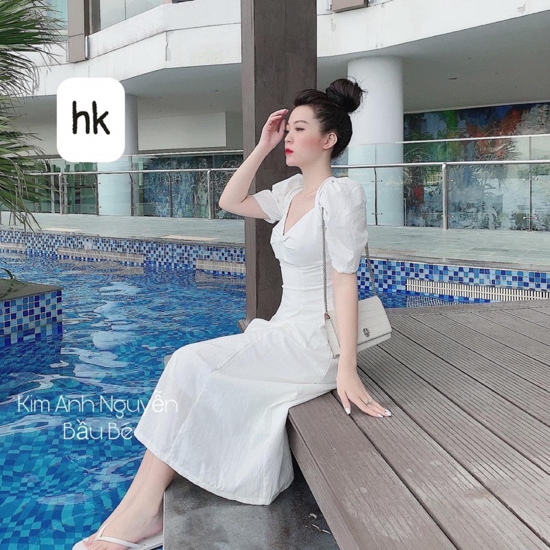 Loại 1 váy thiết kế xoắn ngực | BigBuy360 - bigbuy360.vn