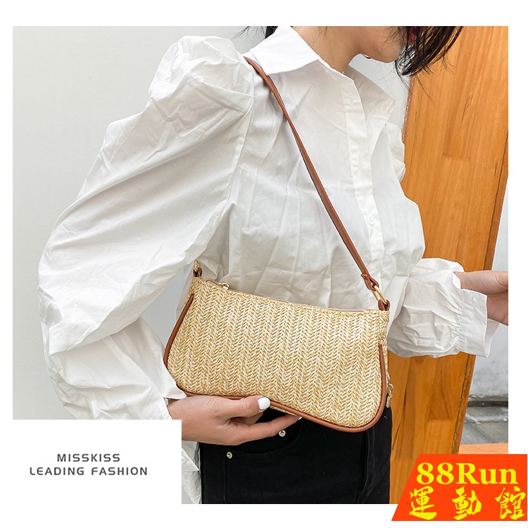 Túi cói đeo vai thời trang cho nữ từ 6-8 tuổi | BigBuy360 - bigbuy360.vn