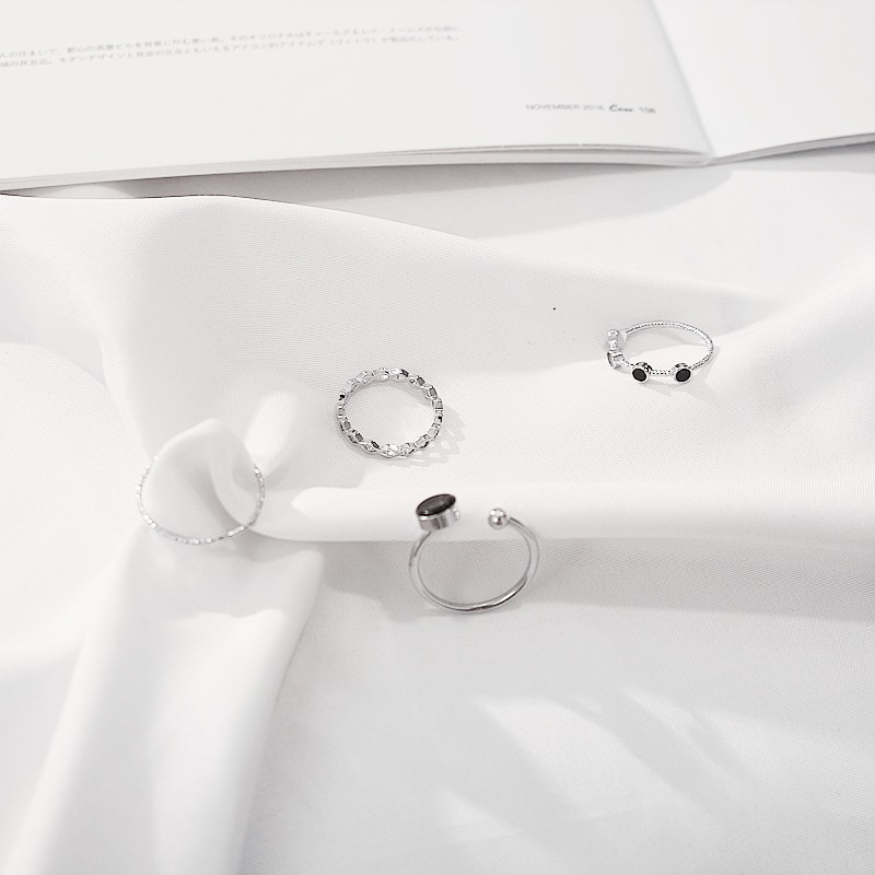 Set Nhẫn Thiết Kế Đơn Giản Thời Trang B448