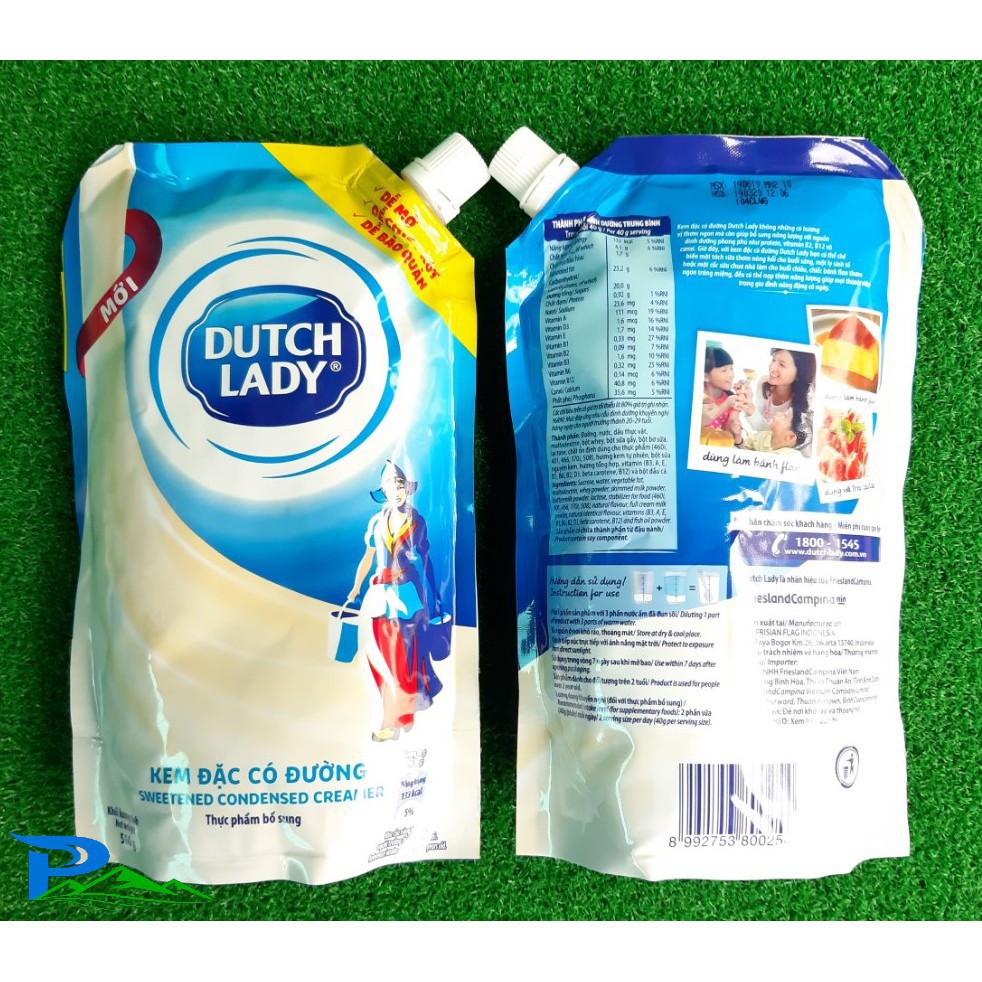 Kem đặc có đường Dutch Lady túi 560g