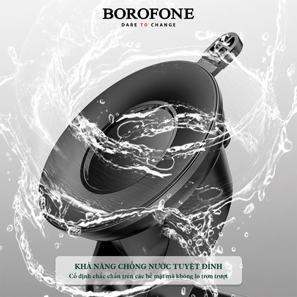 Giá đỡ điện thoại gắn trong xe BOROFONE BH39 Amazing Bay xoay tiện lợi - AK Mobile