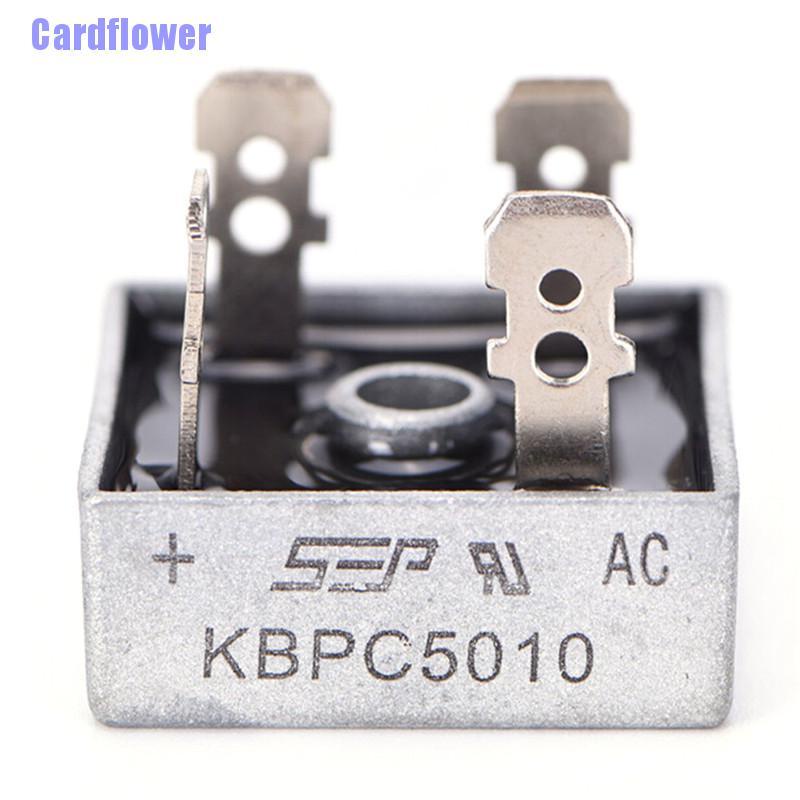 Bộ chỉnh lưu cầu đơn bằng kim loại chất lượng cao 50A 1000V