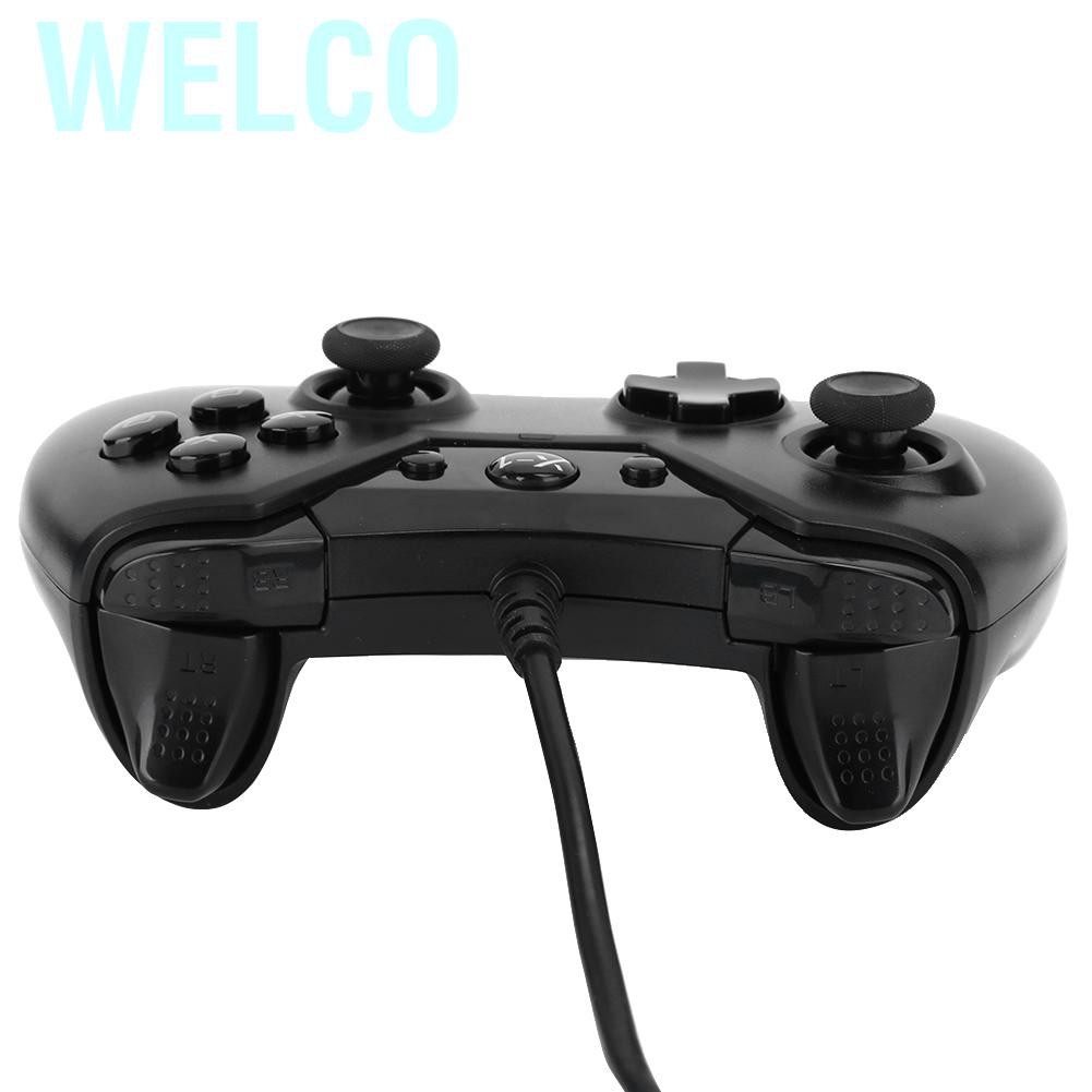 Welco X‑1 Wired Gamepad Black Game Handle Connecting PC Using for Games Machine