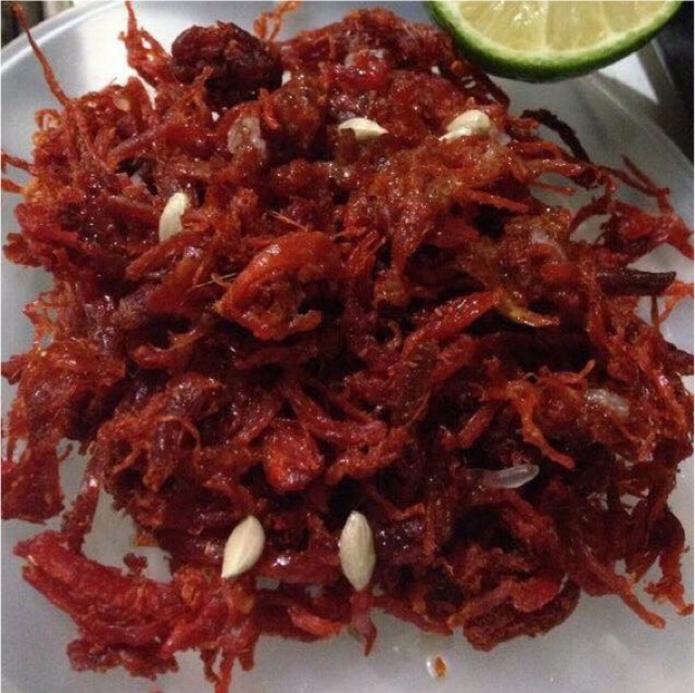 500GRAM KHÔ BÒ SỢI THƠM NGON ( gà giả bò )