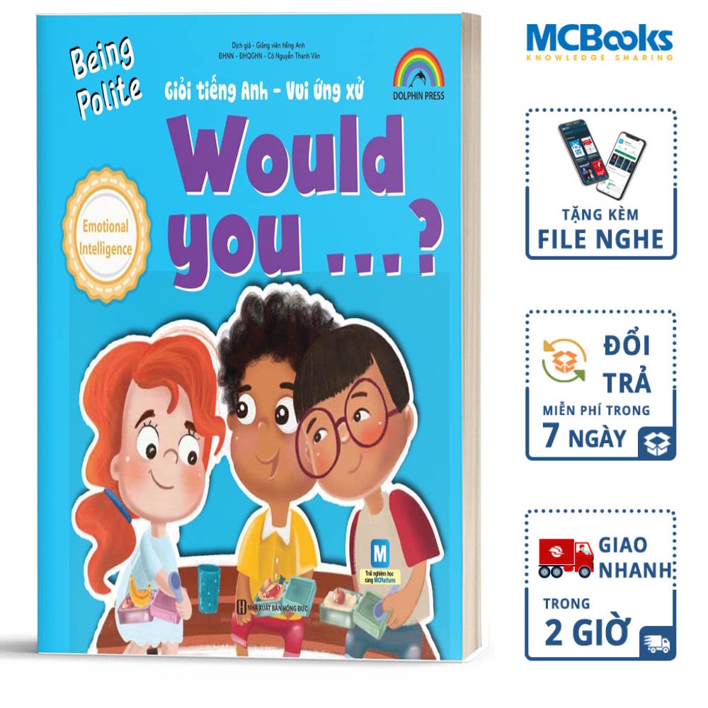 Sách Giỏi Tiếng Anh Vui Ứng Xử Would You MCBooks