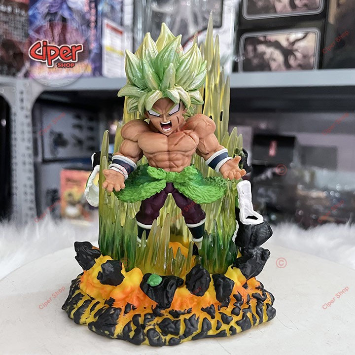 Mô hình Broly Super Saiyan - Led 14cm - Figure Broly Super Saiyan Dragon Ball