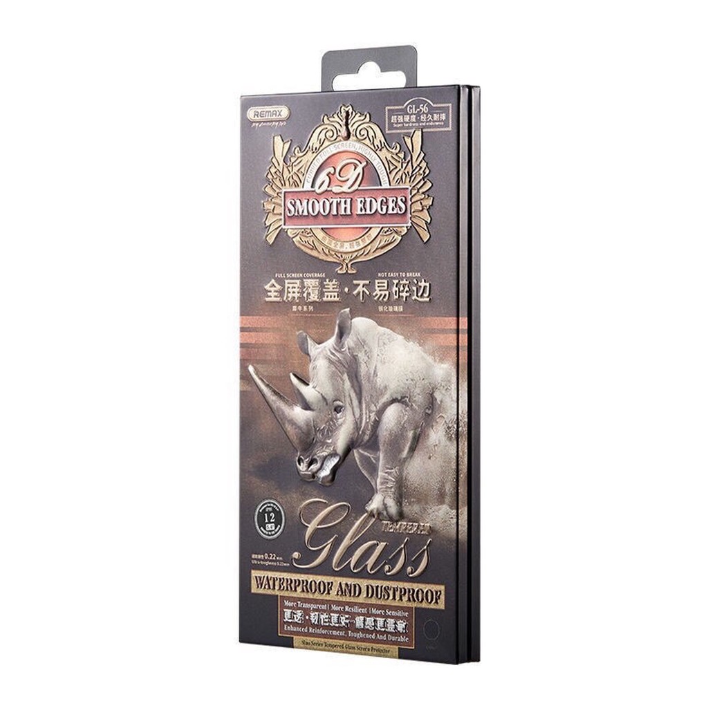 KÍNH CƯỜNG LỰC REMAX PHỦ NANO CHỐNG BÁM VÂN TAY CHỐNG BỤI IPHONE 12 PRO MAX 12 MINI 11 PRO MAX XS MAX Xr X 8plus 6plus