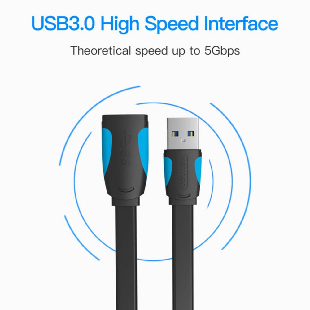 Dây Cáp Mở Rộng Usb 3.0 Tốc Độ Cao 3 / 2 / 1.5 / 1 / 0.5m Tiện Dụng | BigBuy360 - bigbuy360.vn