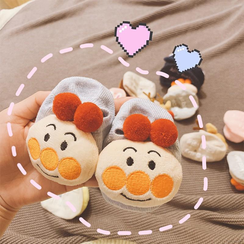 Vớ chống trượt kiểu dáng hoạt hình xinh xắn phong cách Hàn Quốc cho bé