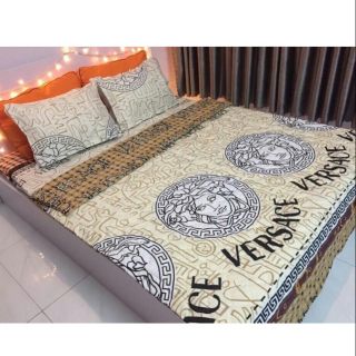 chăn hè ga gối versace